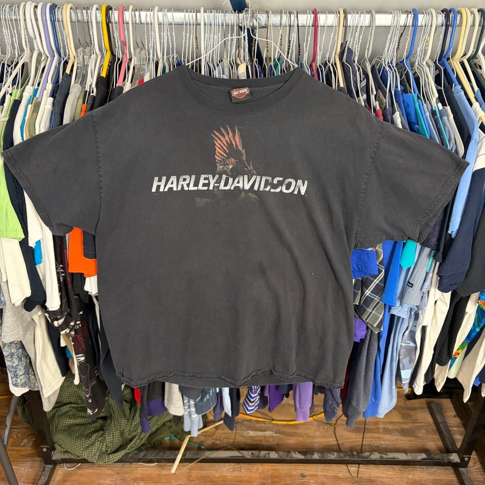 Harley Davidson Susquehanna Valley Harrisburg PA Graphic T-Shirt Black XL